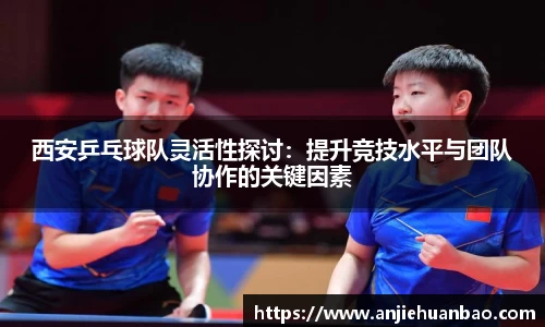 西安乒乓球队灵活性探讨：提升竞技水平与团队协作的关键因素